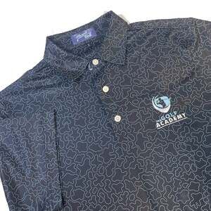 Inward Half The Golf Academy Men's Performance Polo Shirt Size Small